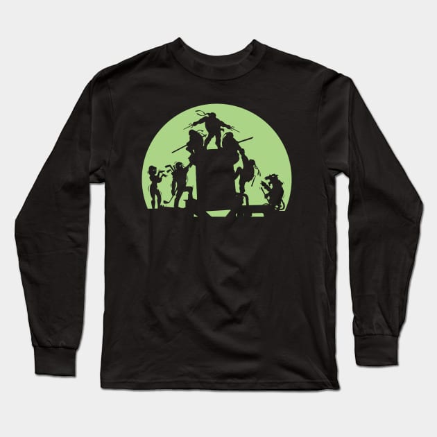 Run For It, Mikey! Long Sleeve T-Shirt by WarbucksDesign